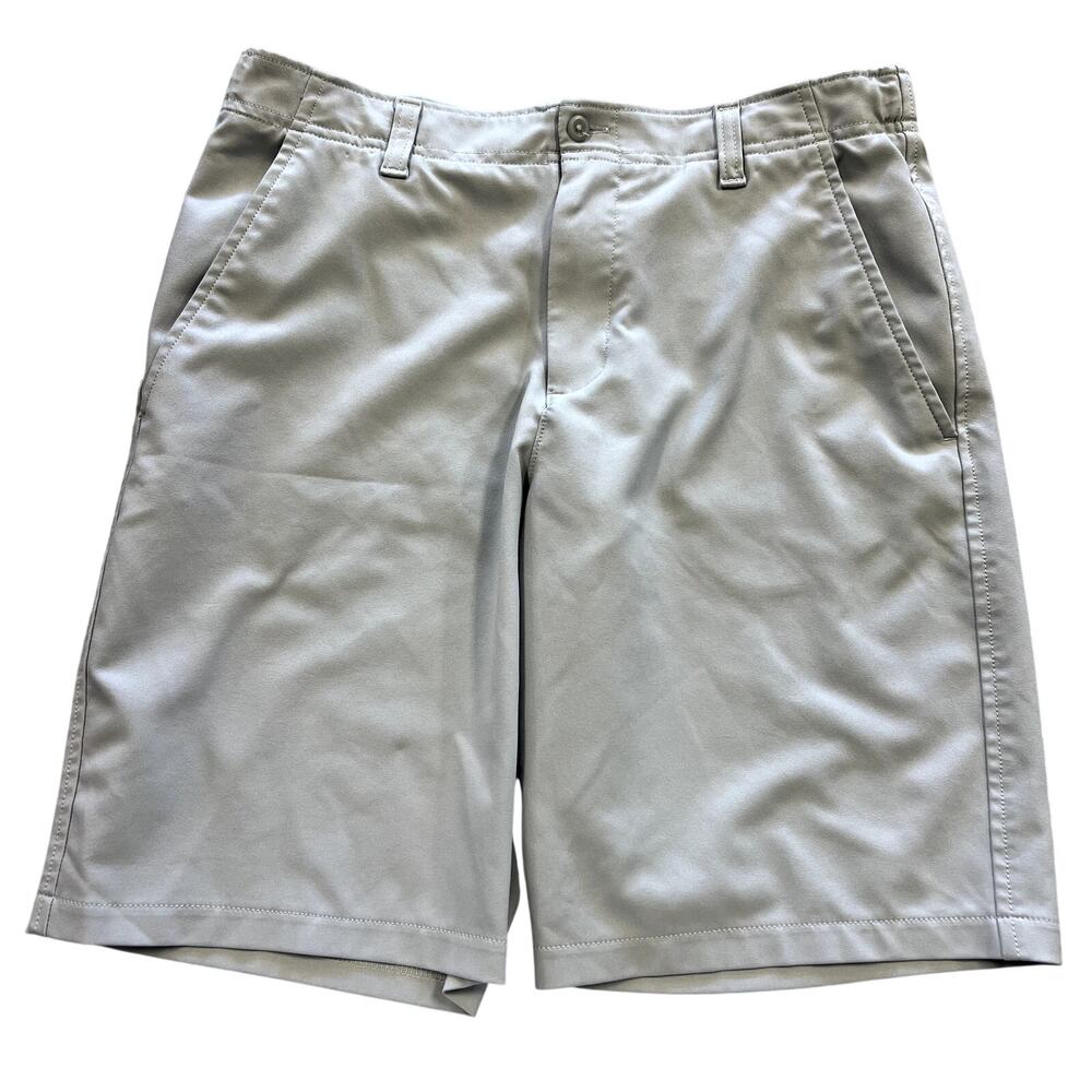 Under Armour Boys Gray Shorts Size Youth Large - Picture 1 of 4